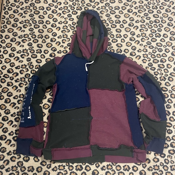 Custom patchwork hoodie - Picture 6 of 6